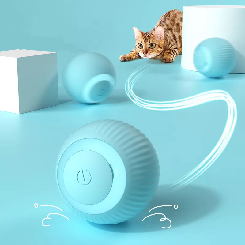 Funtoypets™ Intelligent Self-Rolling Ball Toy