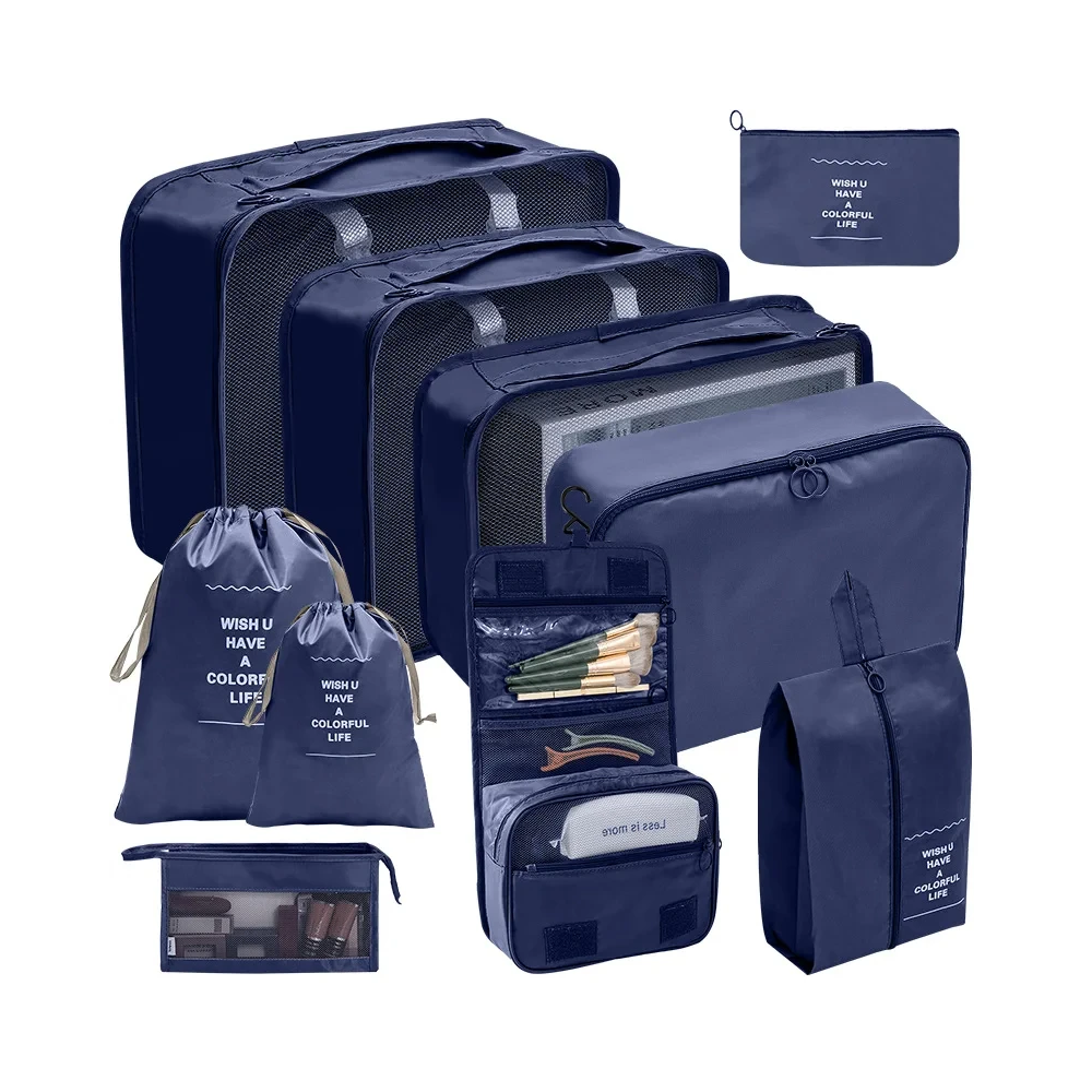 Kew Haus™ Travel Suitcase Organizer Bag Set