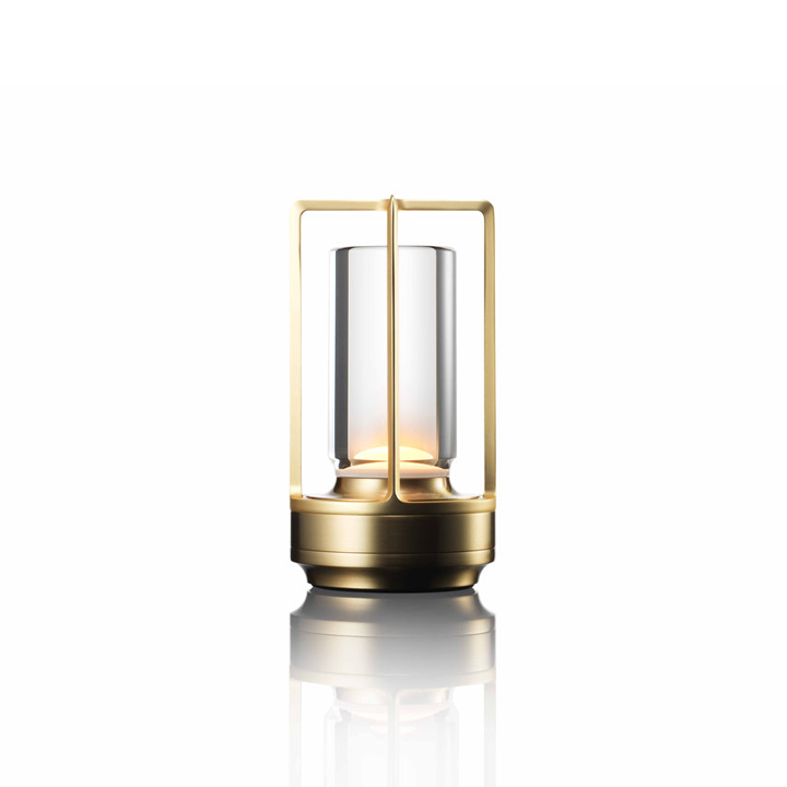 Lámpara LED recargable con sensor táctil de estilo industrial Klume™