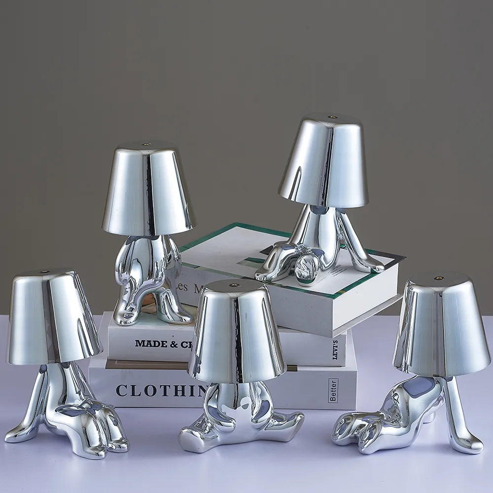 Klume™ Cordless Thinker Style LED Table Lamp